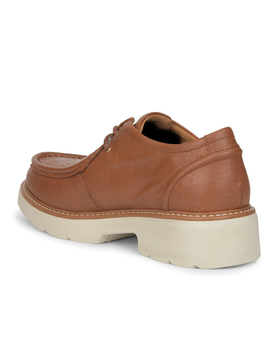Hush Puppies Women Tan Casual Lace-up Shoes - Tan - View 3