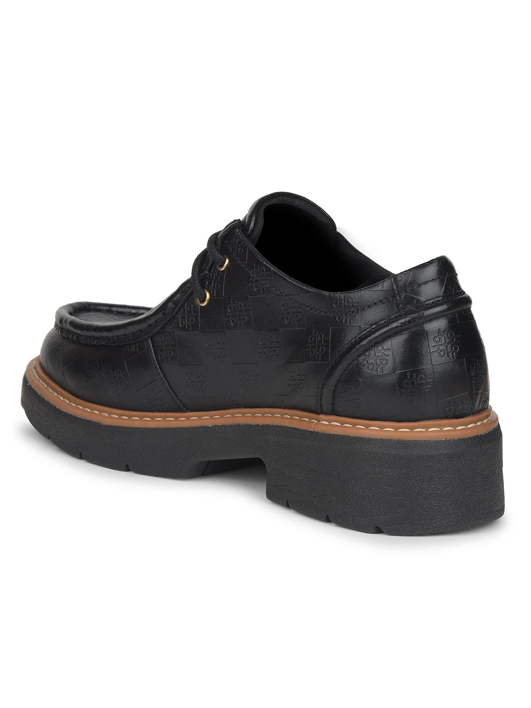 Hush Puppies Women Black Casual Lace-up Shoes - Black - View 3