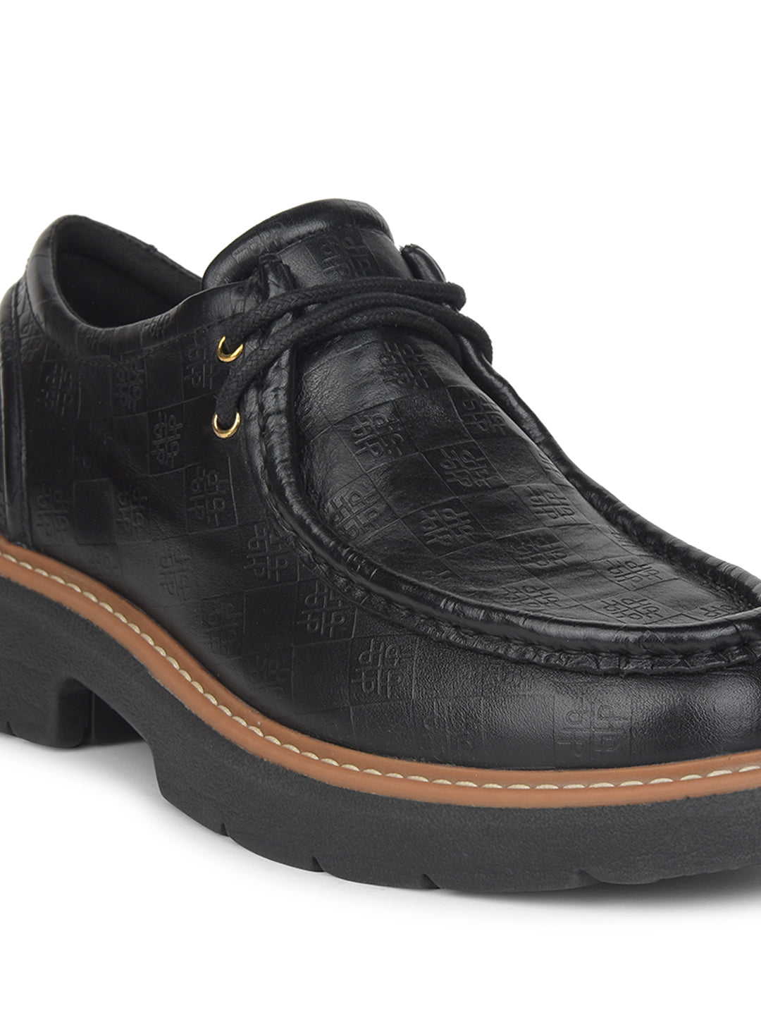 Hush Puppies Women Black Casual Lace-up Shoes - Black - View 5
