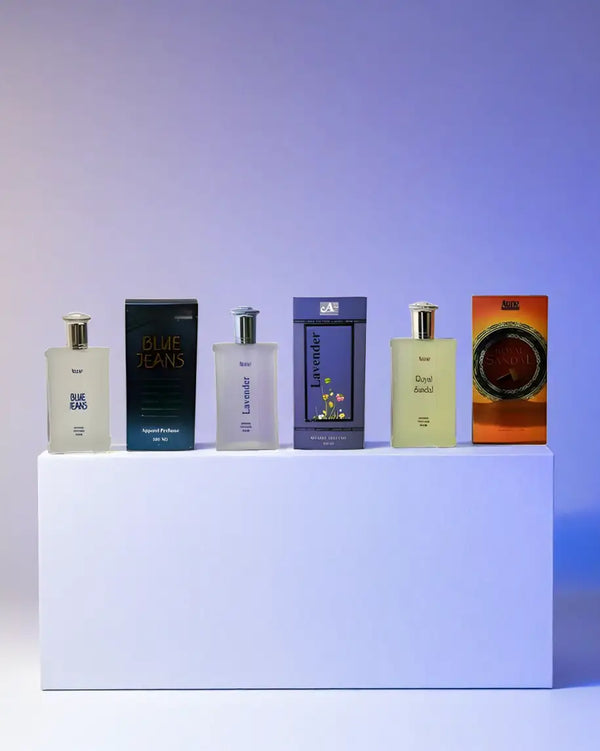 Aone Lavender, Royal Sandal and Blue Jeans Perfume 100ML Each For men (Pack of 3) Gimanifragrances