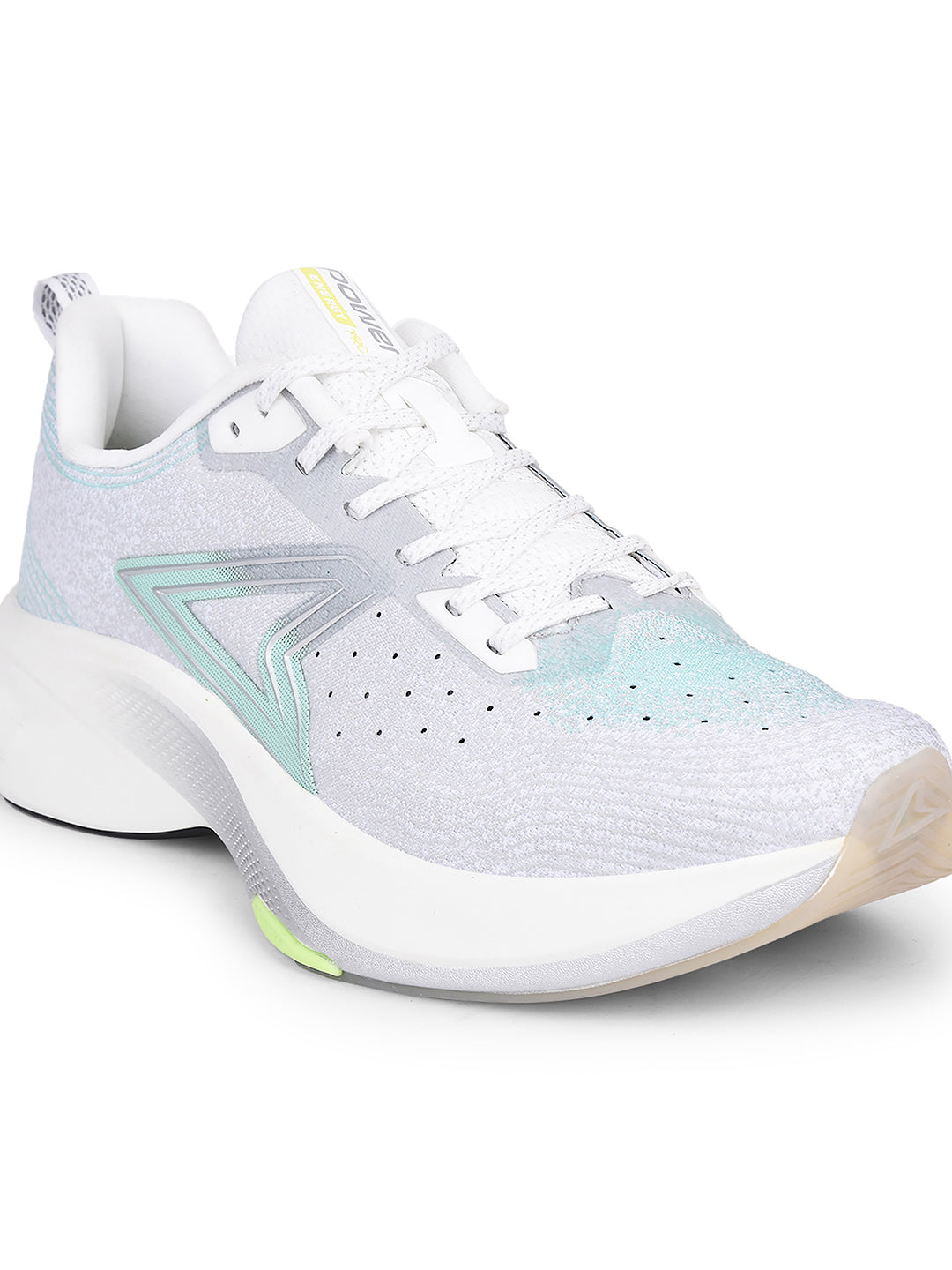 Power Women Grey Lace-up Oxford Sports Shoes - Grey - View 5