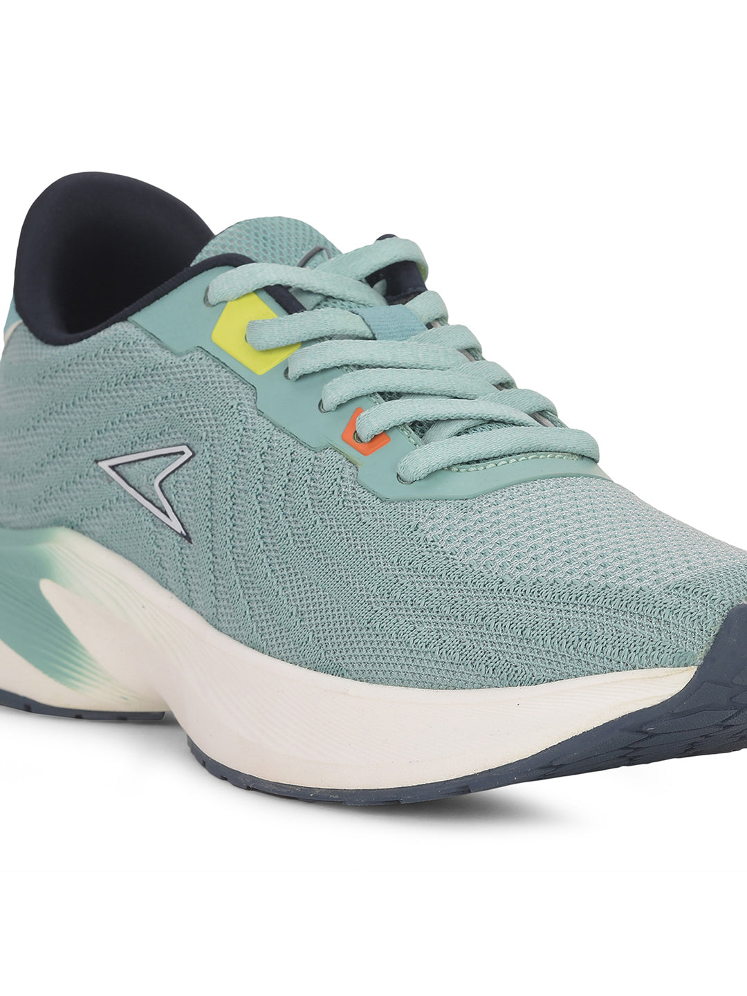 Power Women Green Lace-up Oxford Sports Shoes - Green - View 5