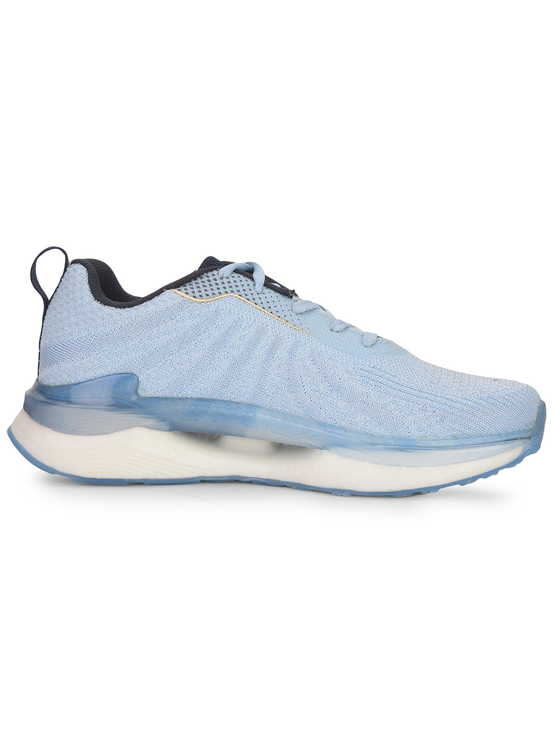 Power Women Blue Lace-up Oxford Sports Shoes - Blue - View 2
