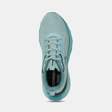 Power Women Blue Lace-up Oxford Sports Shoes