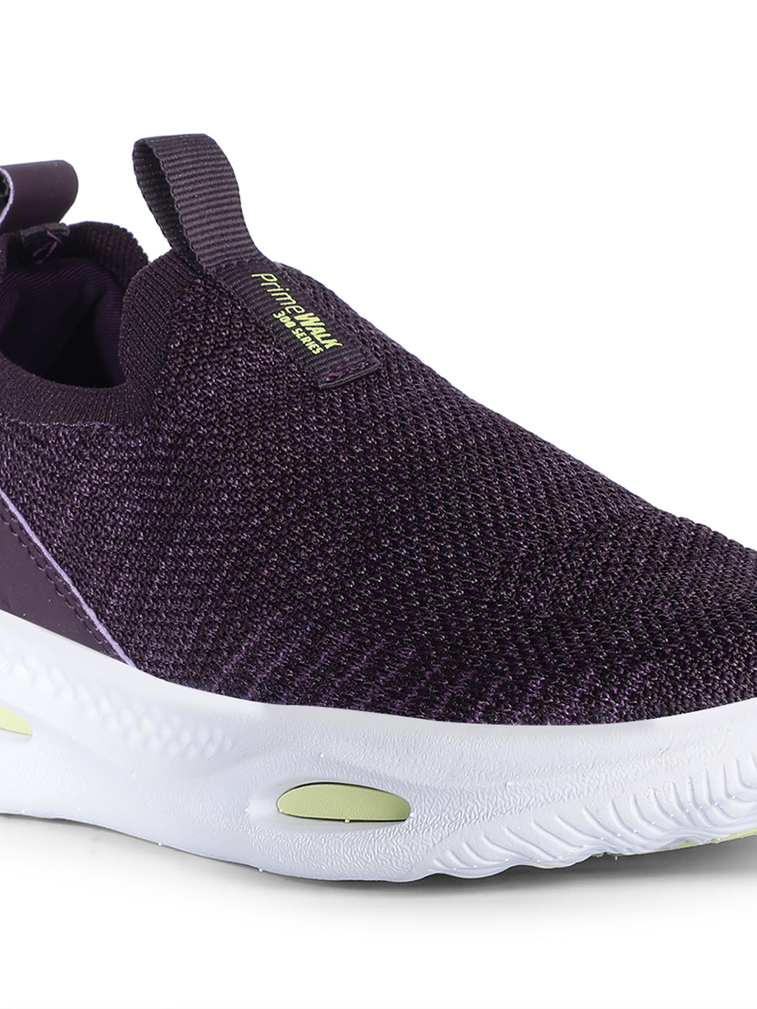 Power Women Purple Slip-on Oxford Sports Shoes - Purple - View 5