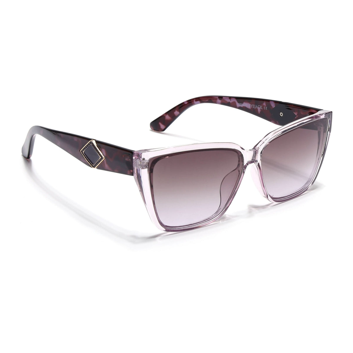 Eyejack Purple Cateye Sunglasses for Men and Women - Style 1200 - view 3