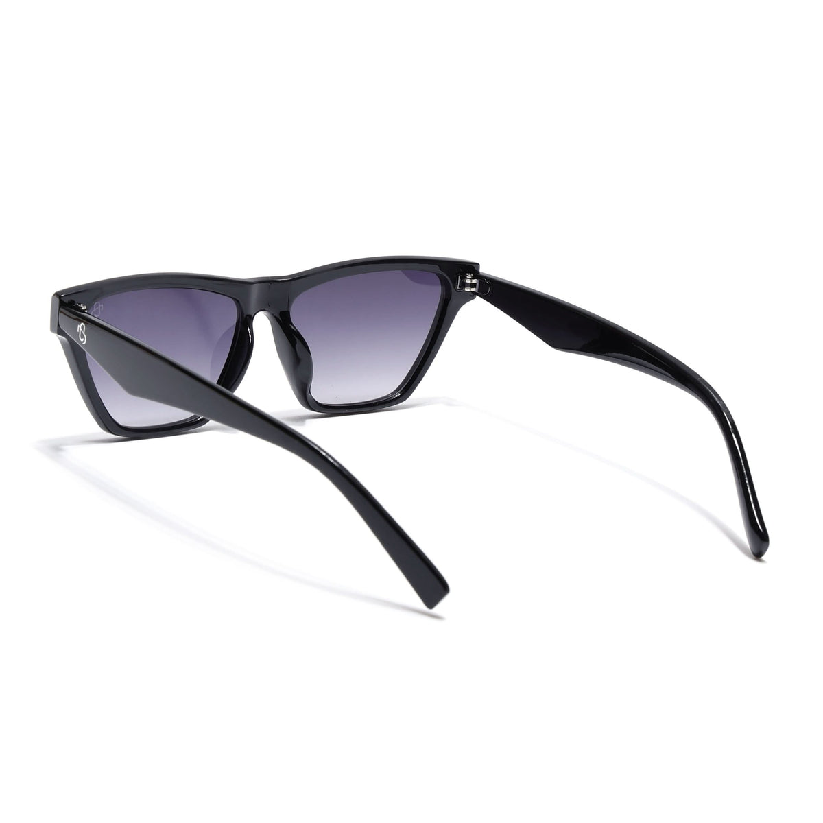 Eyejack Shine Black Cateye Sunglasses for Men and Women - Style 1286 - view 6