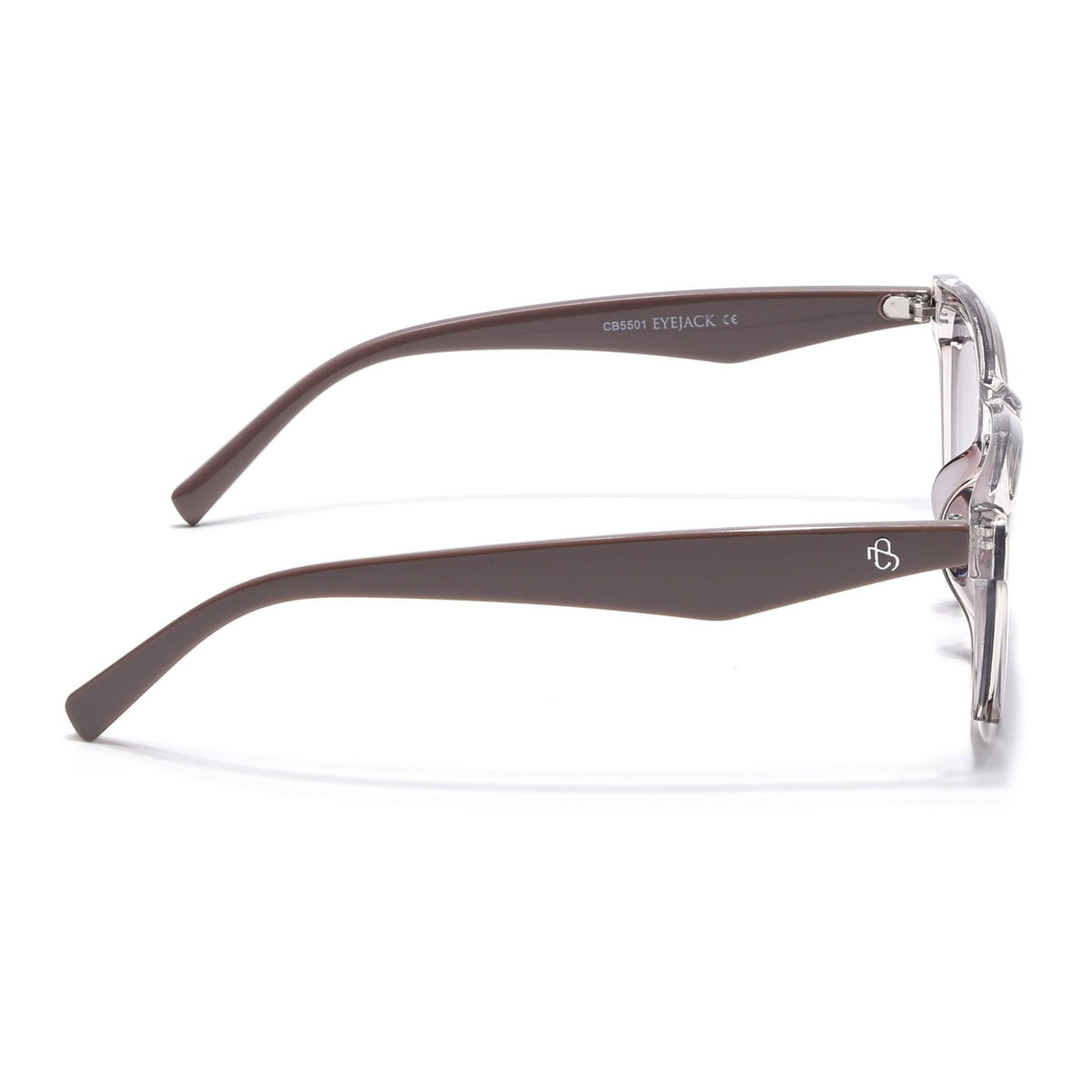 Eyejack Grey Cateye Sunglasses for Men and Women - Style 1287 - view 6