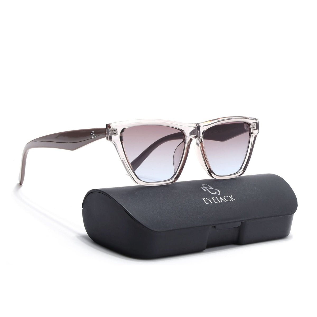 Eyejack Grey Cateye Sunglasses for Men and Women - Style 1287 - view 8