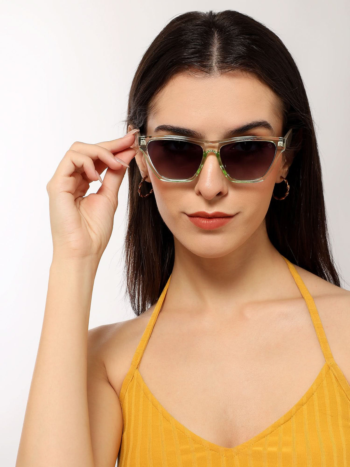 Eyejack Blue Cateye Sunglasses for Men and Women - Style 1288 - view 8