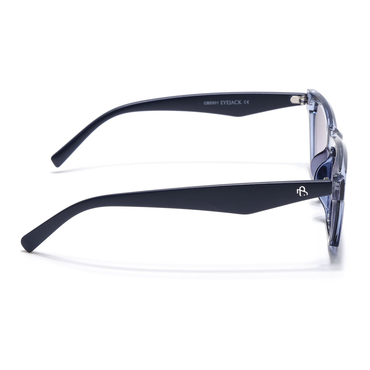 Eyejack Blue Cateye Sunglasses for Men and Women - Style 1288 - view 6