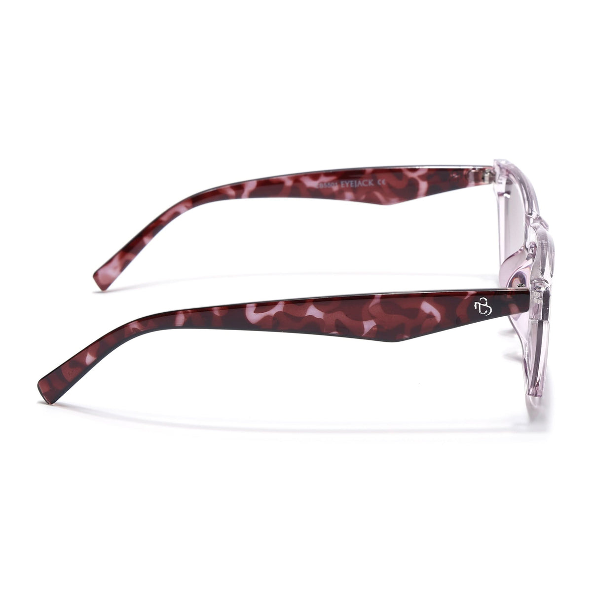Eyejack Purple Cateye Sunglasses for Men and Women - Style 1290 - view 7
