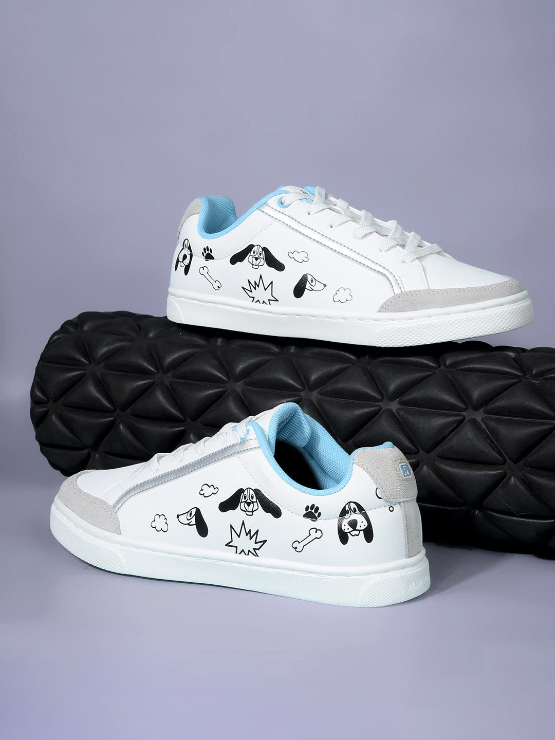 Hush Puppies Women White Casual Lace-up Sneaker - White - View 6