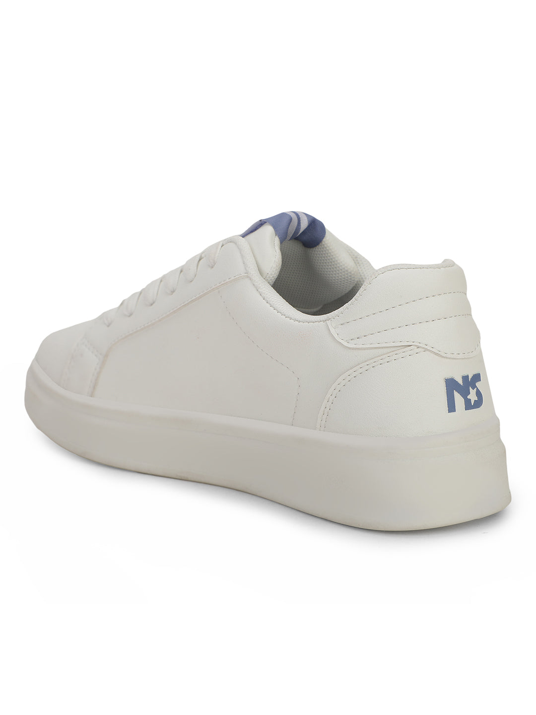 North Star Women White Casual Lace-up Sneakers - White - View 3