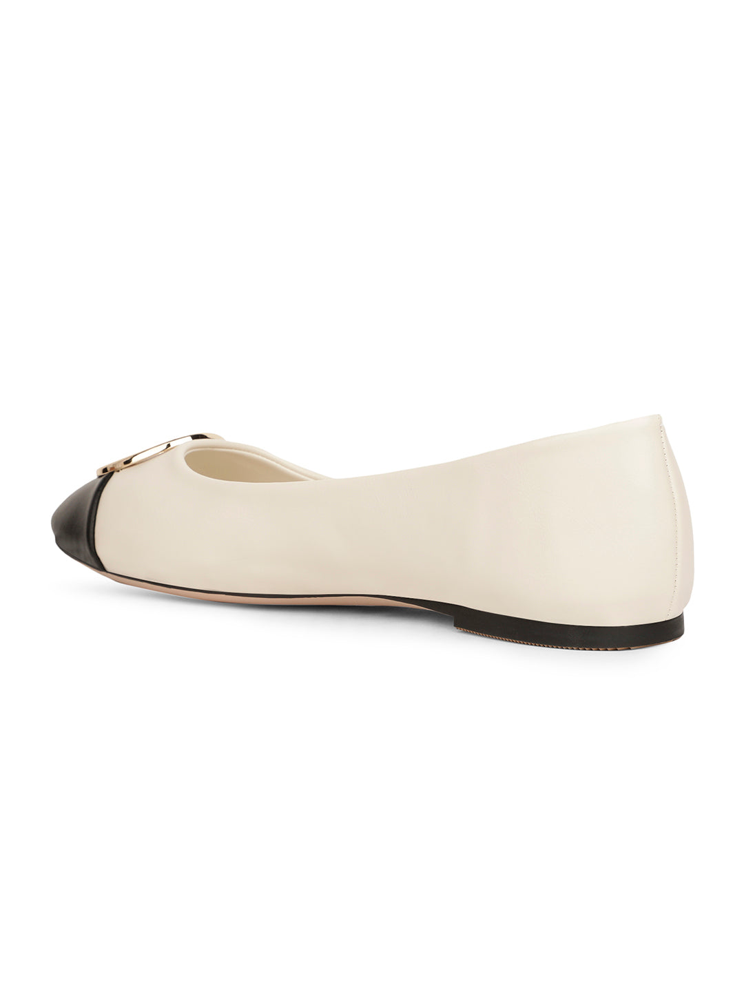 Nine West Women Casual Ballet Flat - Off White - View 3