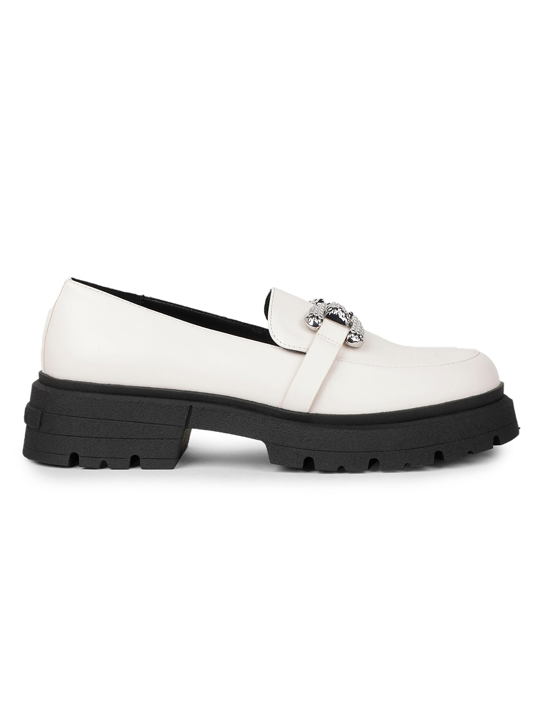 Nine West Women Casual Slip-on Loafer - Off White - View 2