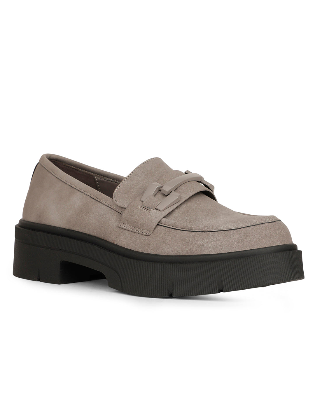 Nine West Women Casual Slip-on Loafer - Grey - View 1