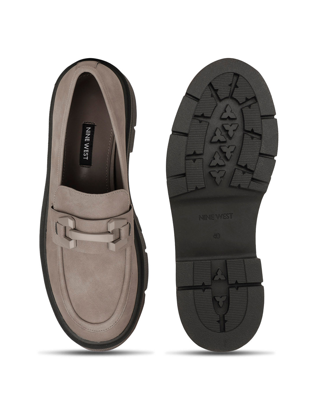 Nine West Women Casual Slip-on Loafer - Grey - View 4