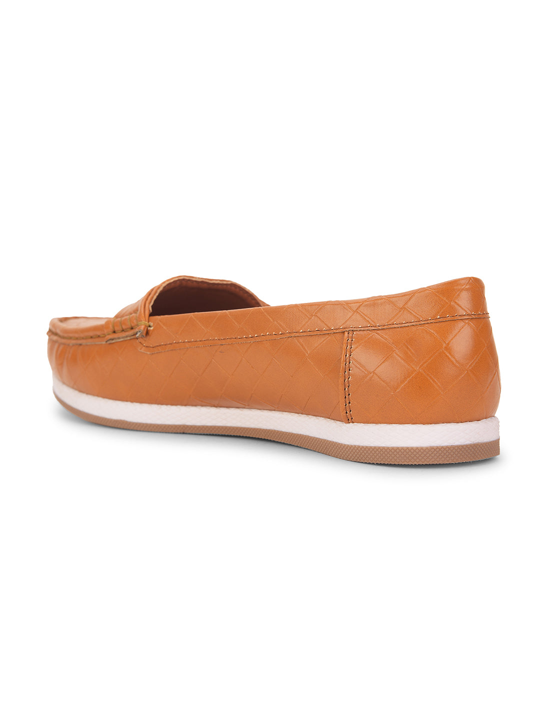 Bata Women's Tan Casual Slip-on Loafers - Tan