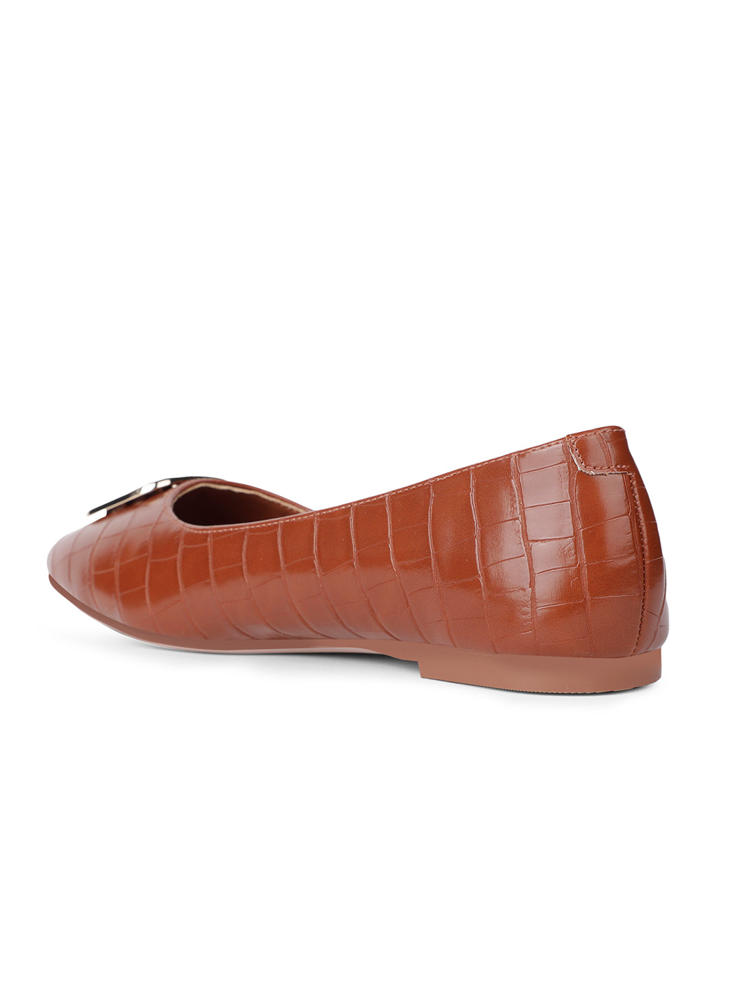 Nine West Women Casual Ballet Flat - Tan - View 3