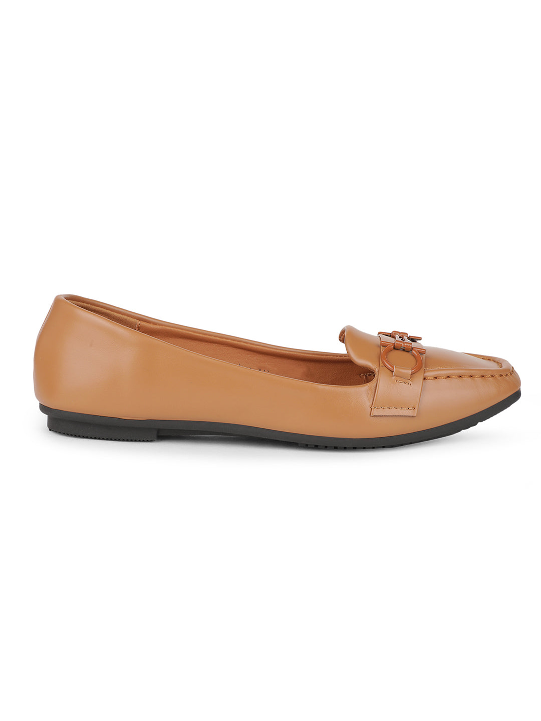 Bata Women Brown Casual Ballet Flat - Brown - View 2