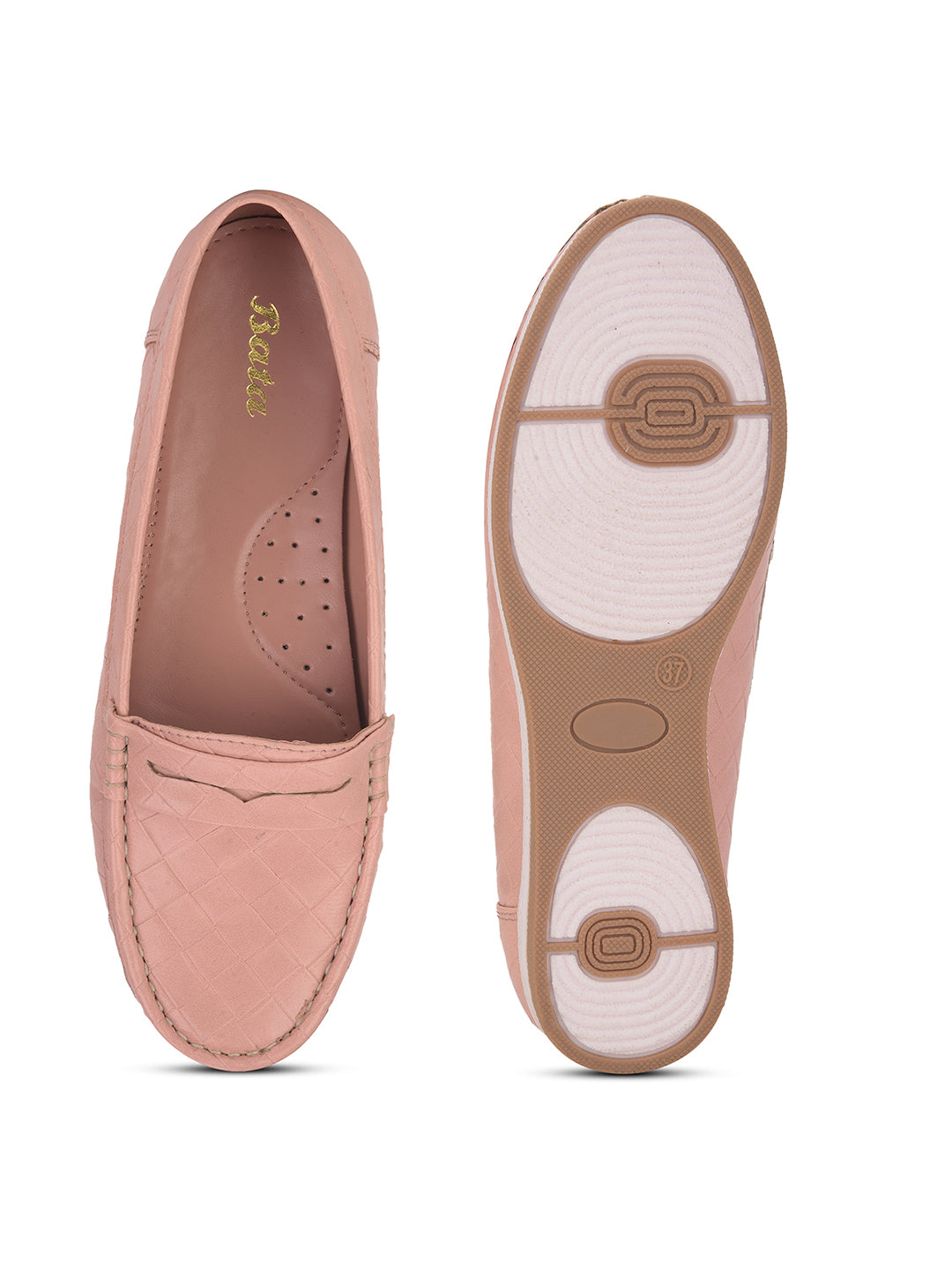 Bata Women Pink Casual Slip-on Moccassins - Pink - View 4