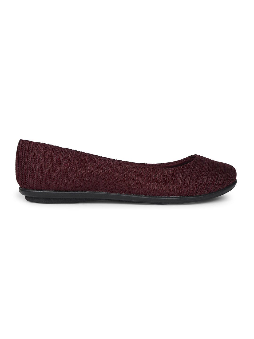 Bata Women Red Casual Ballet Flat - Red - View 2