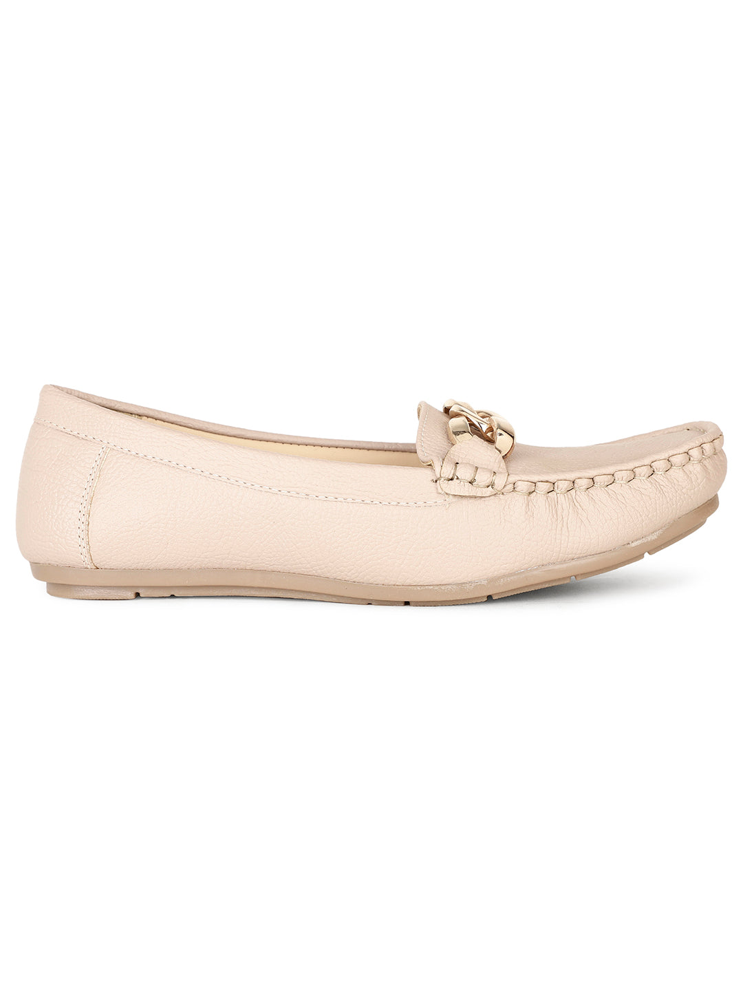 Bata Women Pink Casual Slip-on Moccassins - Pink - View 2