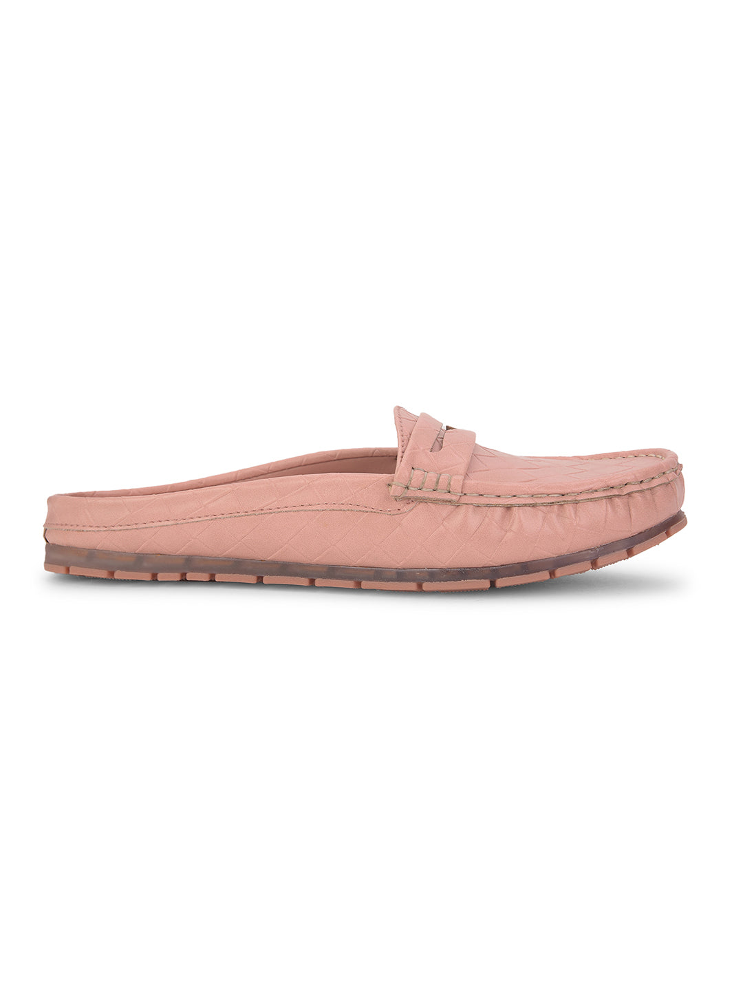 Bata Women's Pink Casual Slip-on Loafers - Pink