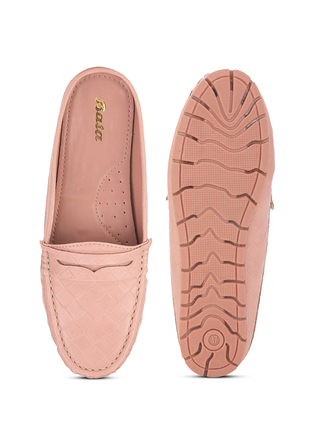 Bata Women's Pink Casual Slip-on Loafers - Pink