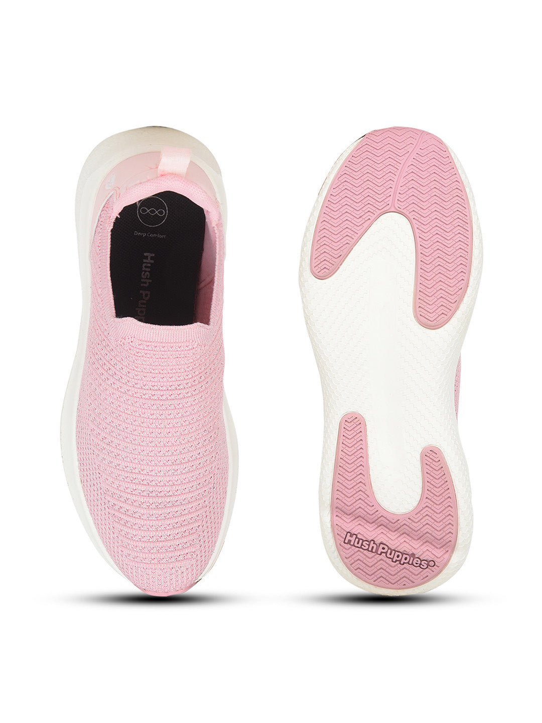 Hush Puppies Women Pink Casual Slip-on Shoes - Pink - View 4