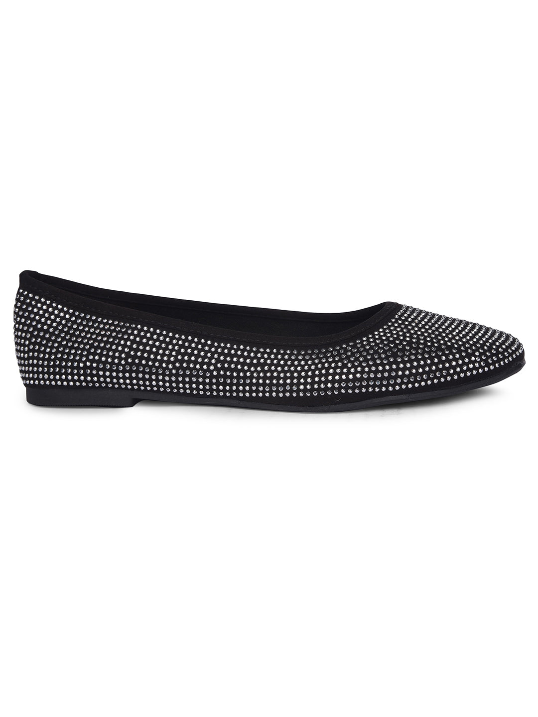Bata Women Black Casual Ballet Flat - Black - View 2
