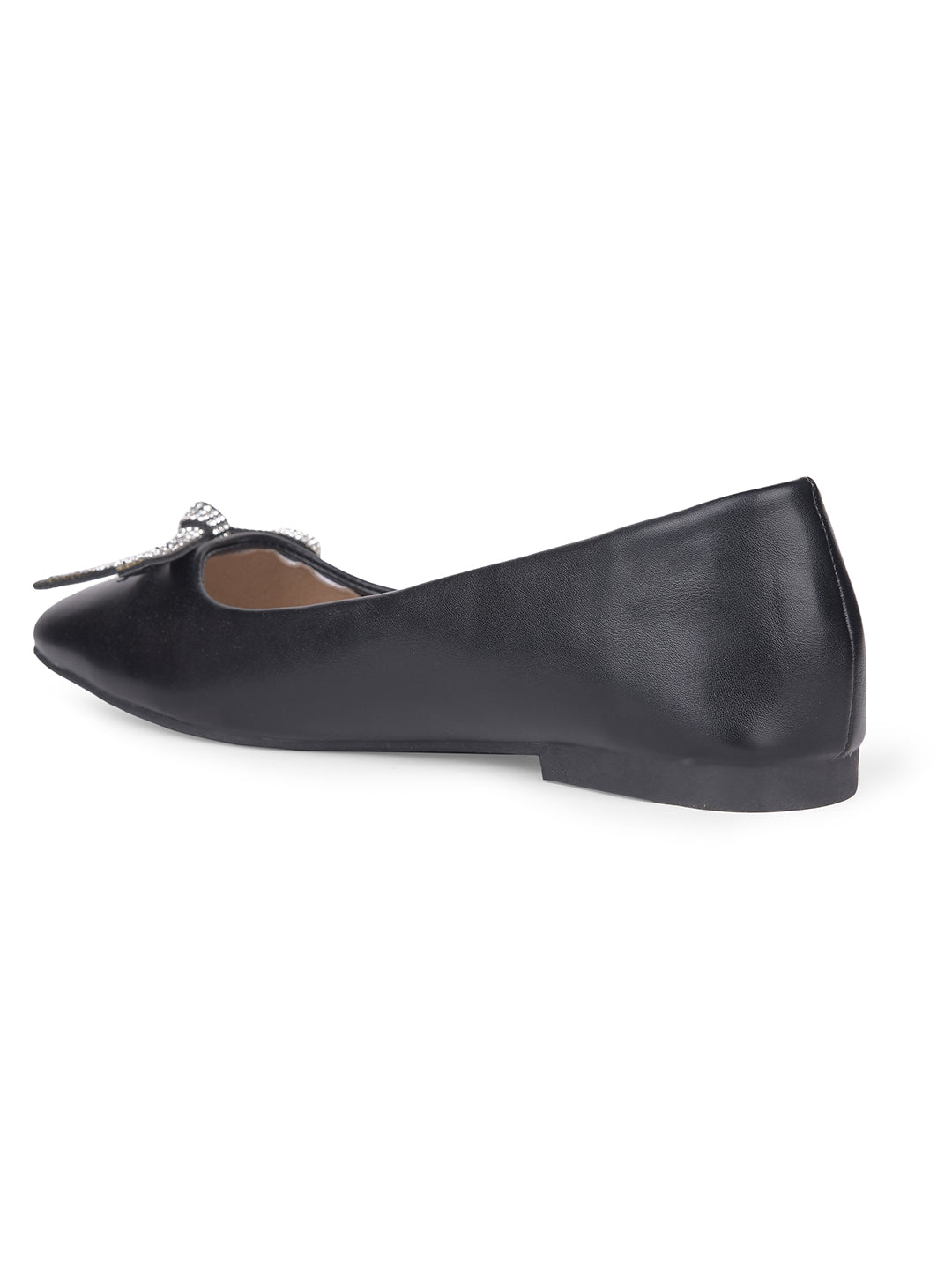 Bata Women Black Casual Ballet Flat - Black - View 3