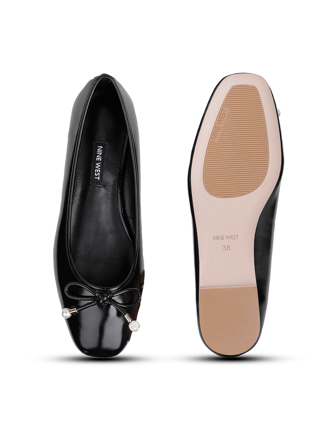 Nine West Women Casual Ballet Flat - Black - View 4