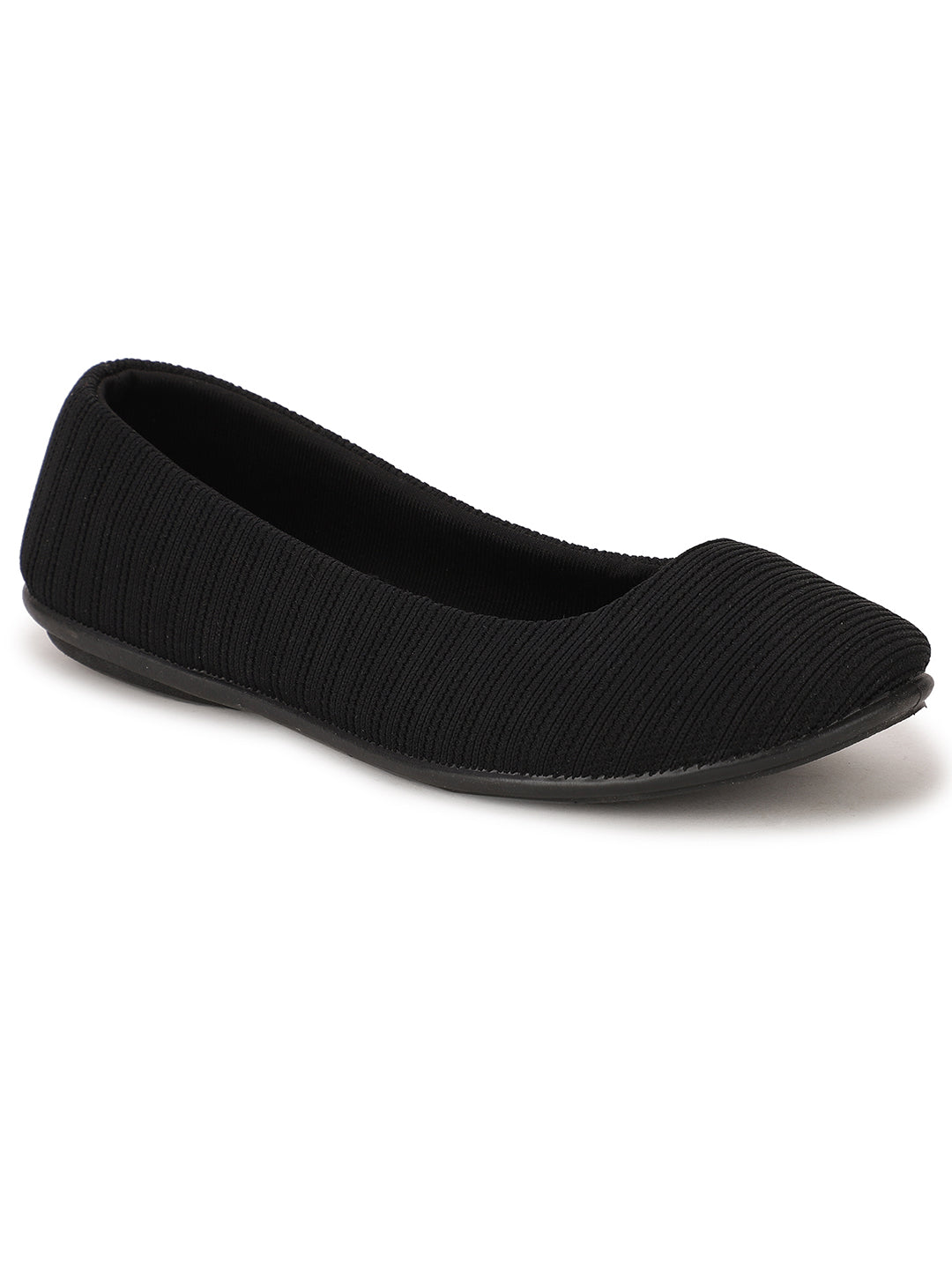 Bata Women Black Casual Ballet Flat - Black - View 1
