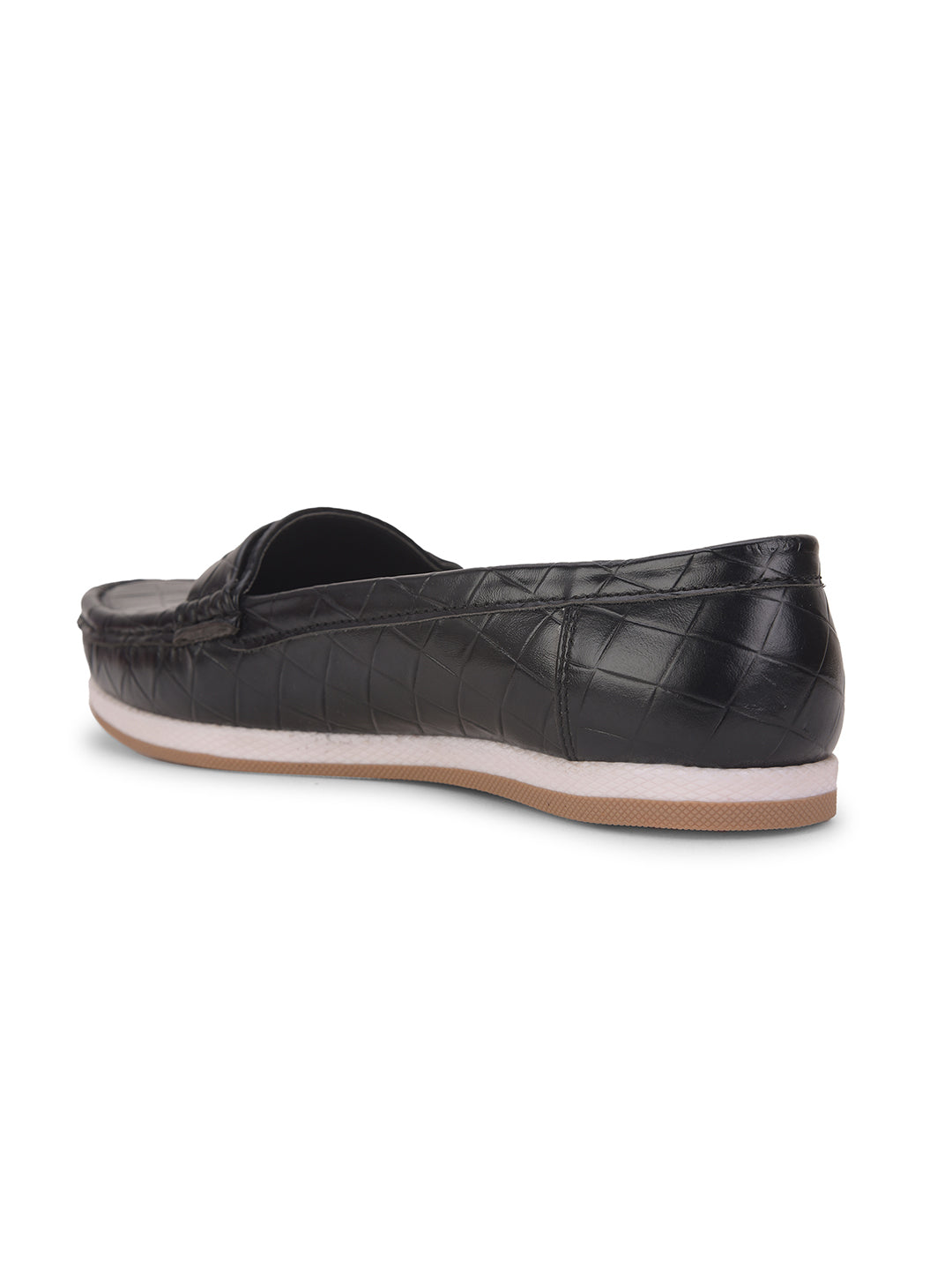 Bata Women's Black Casual Slip-on Loafers - Black