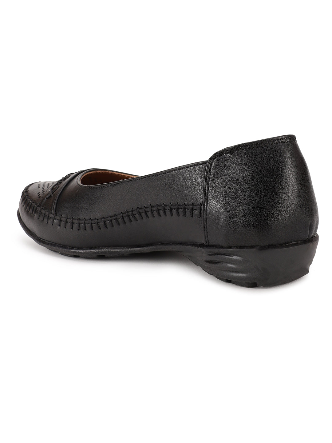 Bata Women Black Casual Ballet Flat - Black - View 3