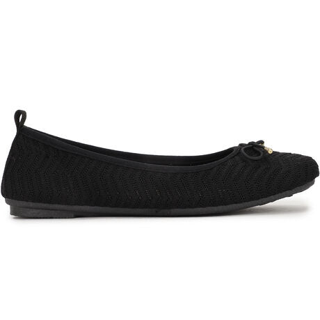 Bata Women Black Casual Ballet Flat