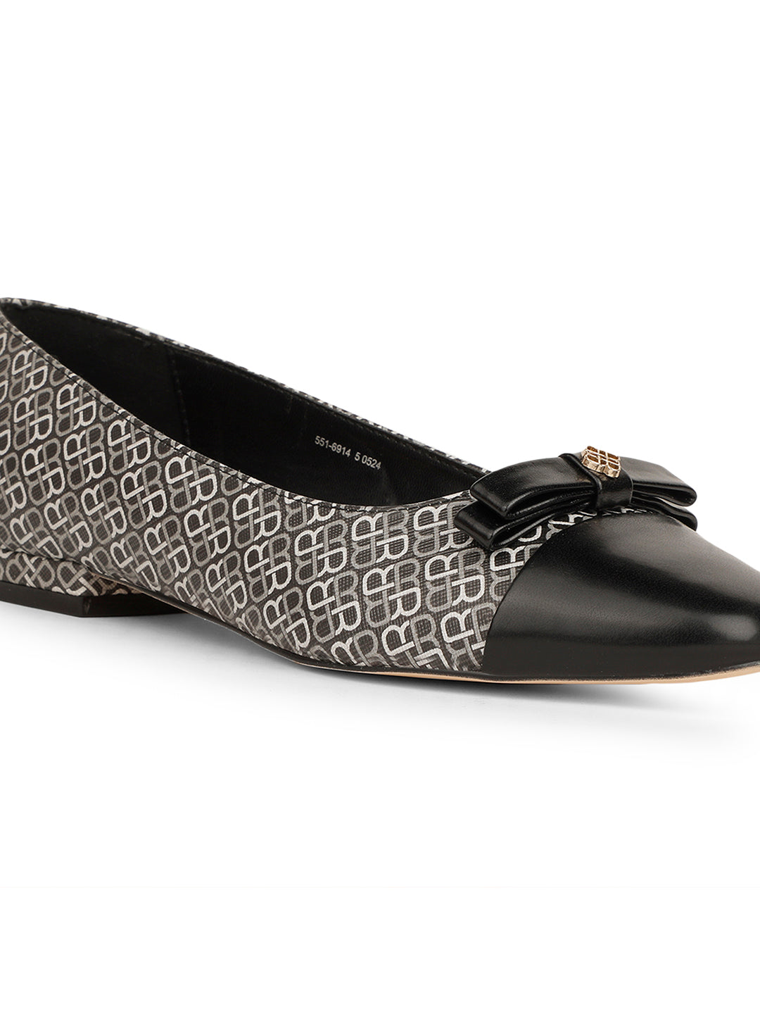 Bata Women Black Casual Ballet Flat - Black - View 5