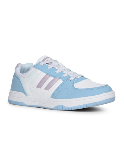 North Star Women's Blue Casual Lace-up Sneakers - Blue