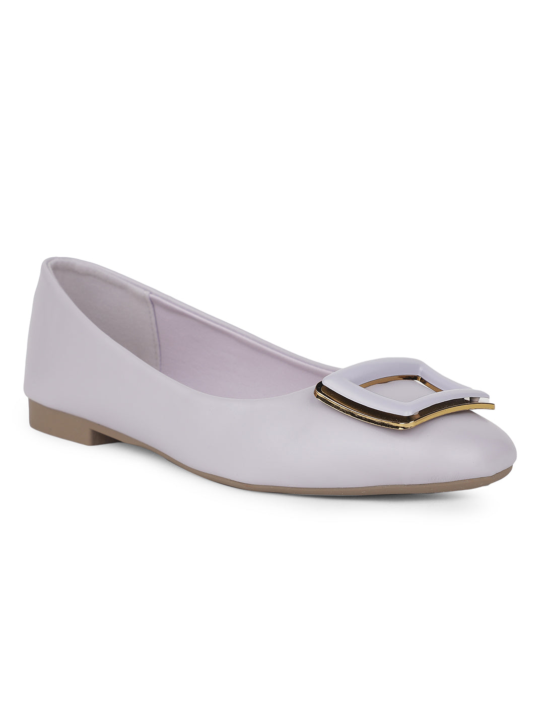 Bata Women Purple Casual Ballet Flat - Purple - View 1