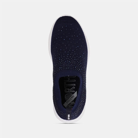North Star Women Blue Casual Slip-on Shoes