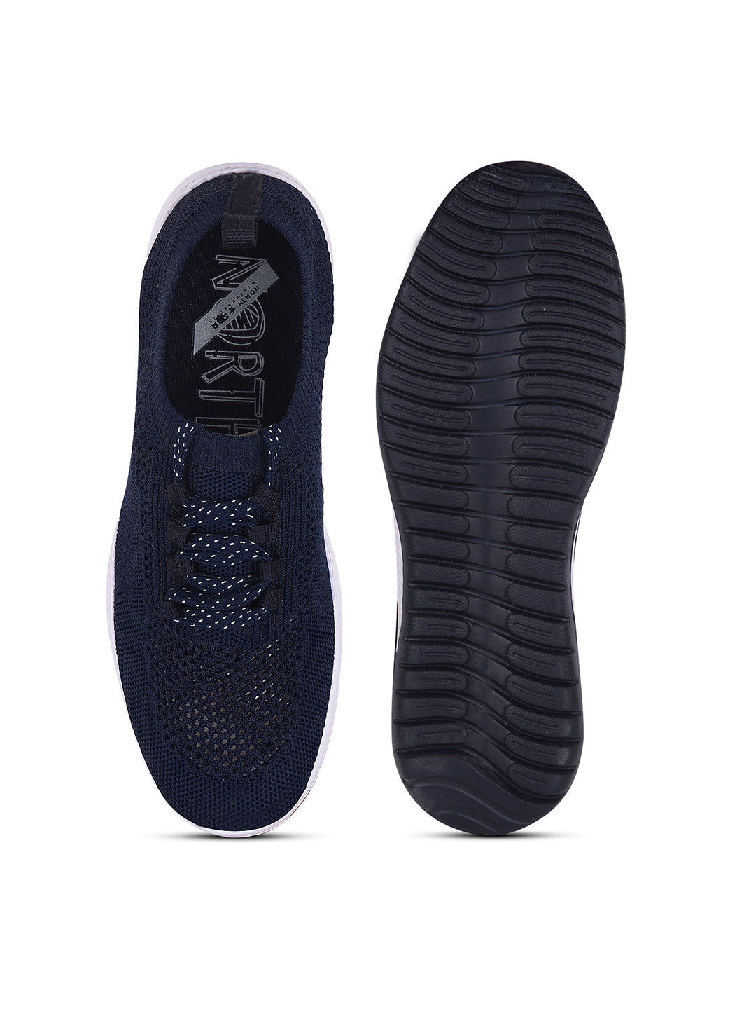 North Star Women Navy Blue Casual Lace-up Shoes - Navy Blue - View 4