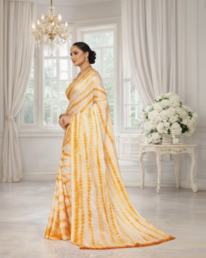 Traditional Printed Synthetic Saree with Designer Blouse Piece Elegant Festive Wear Kalyani silks and sarees