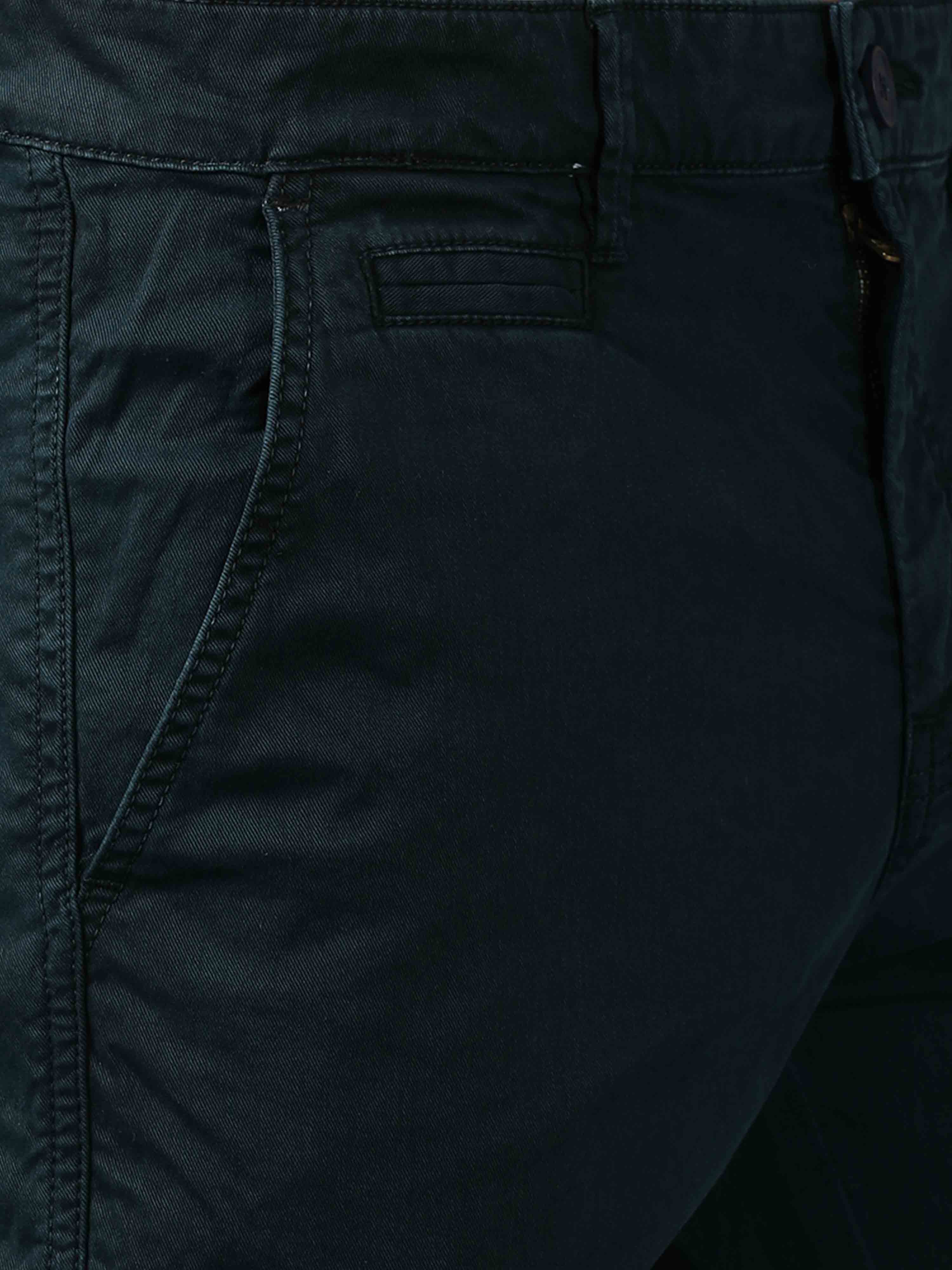 Men's Navy Cargos Pant Solid Casual Joggers