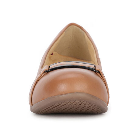 Hush Puppies Women Black Wedge Heel Ballerina