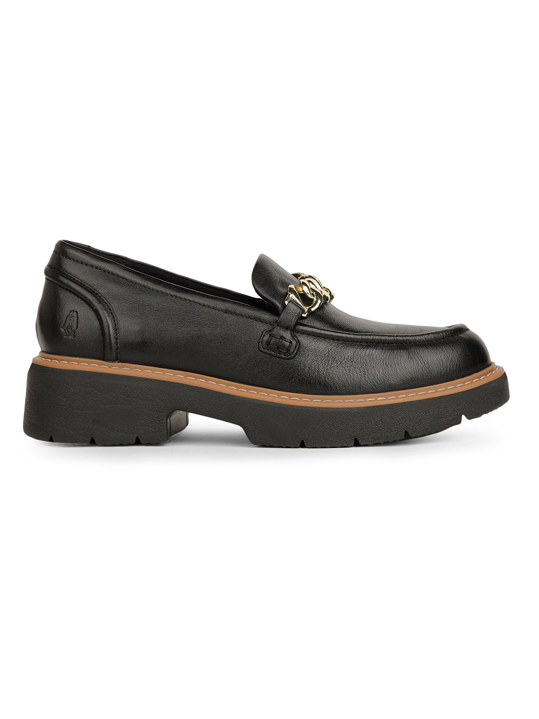 Hush Puppies Women Black Casual Slip-on Loafers - Black - View 2