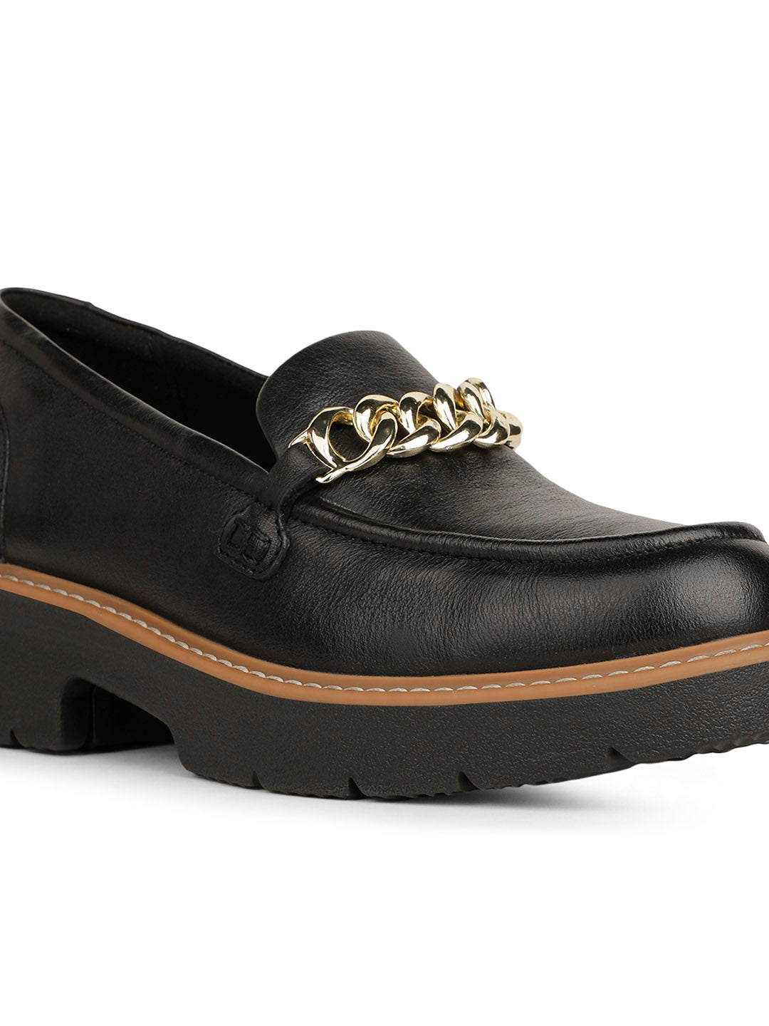 Hush Puppies Women Black Casual Slip-on Loafers - Black - View 5