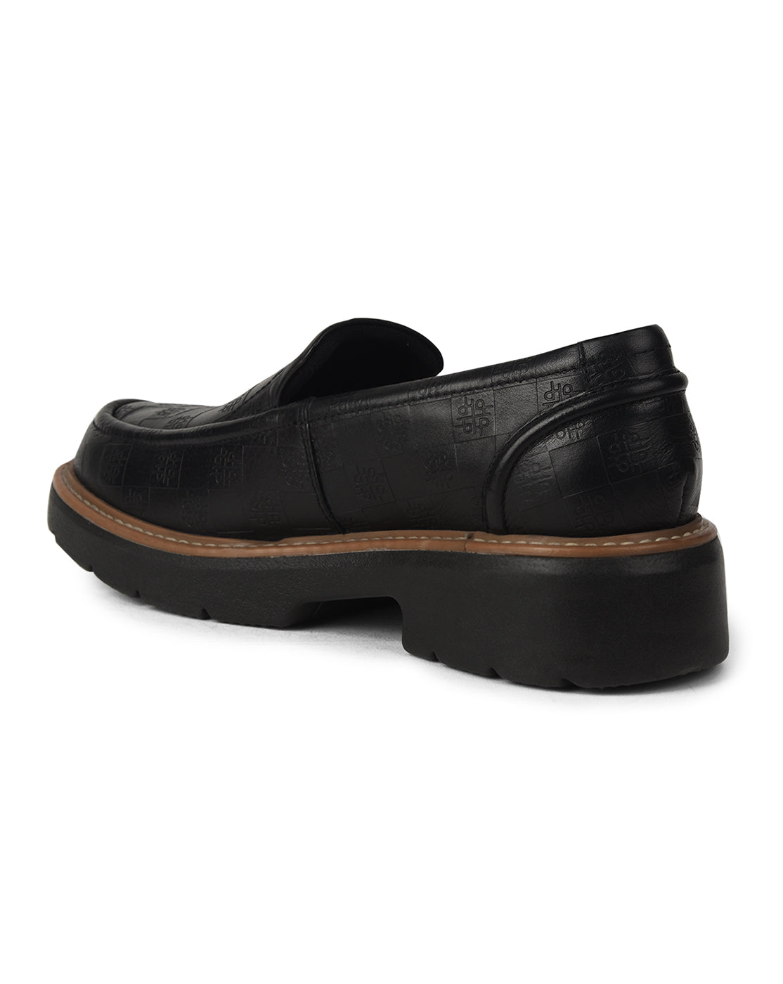 Hush Puppies Women Black Casual Slip-on Loafers - Black - View 3