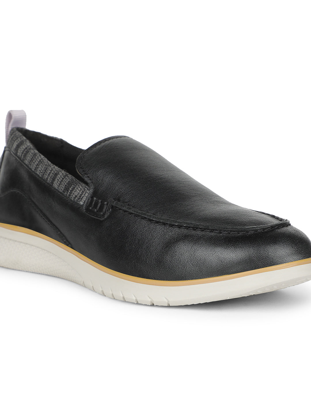 Hush Puppies Women Black Casual Slip-on Shoes - Black - View 5
